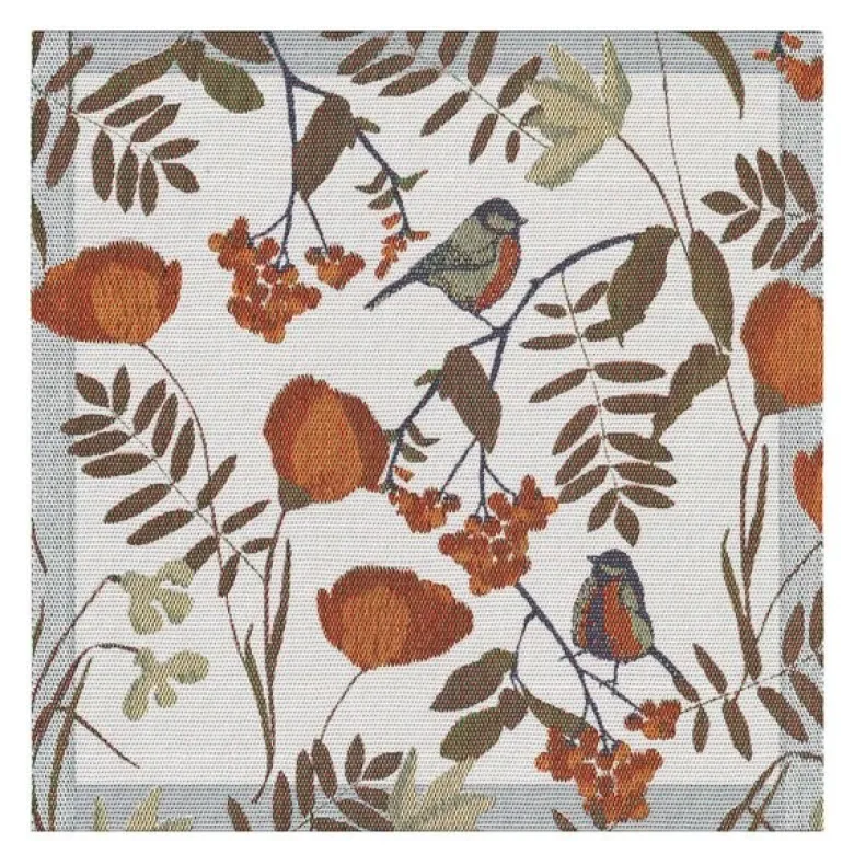 Fåglabäck serviett 35x35 cm brun