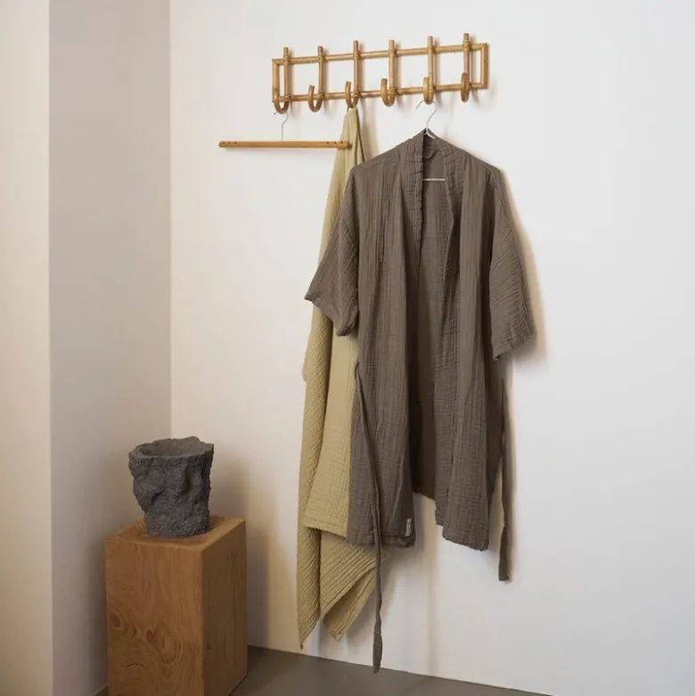 FINE badekåpe M/L clay
