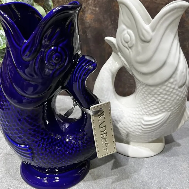 Fish Jug mugge 0,6L koboltblå