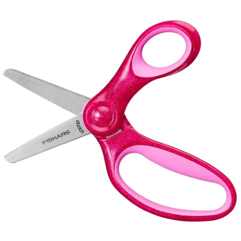 Fiskars Kids saks 6+ år 13 cm glitter lilla
