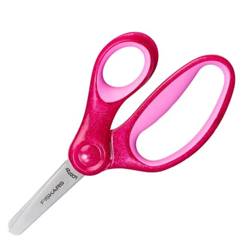 Fiskars Kids saks 6+ år 13 cm glitter lilla