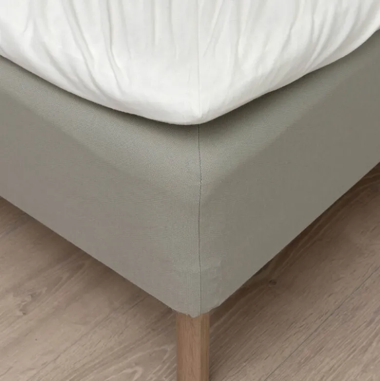 Flanell formsydd laken 160x200x25 cm krem
