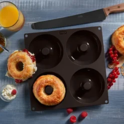 Flexiform Bagels bakeform til 4 stk bagels
