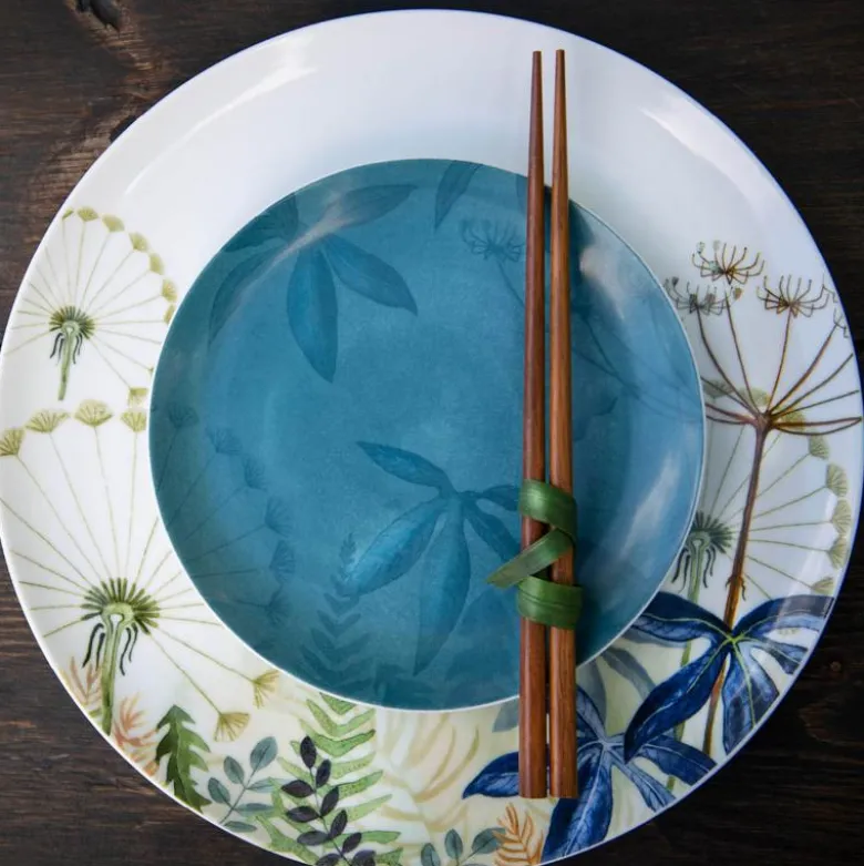 Florytale asjett 17 cm Blue Bird
