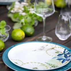 Florytale frokosttallerken 21 cm blue bird
