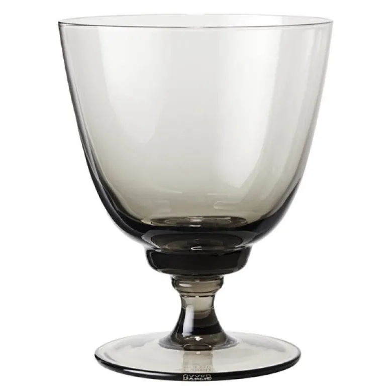 Flow glass med stett 35 cl smoke