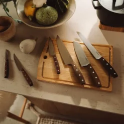 Folken brødkniv 21 cm tre/stål