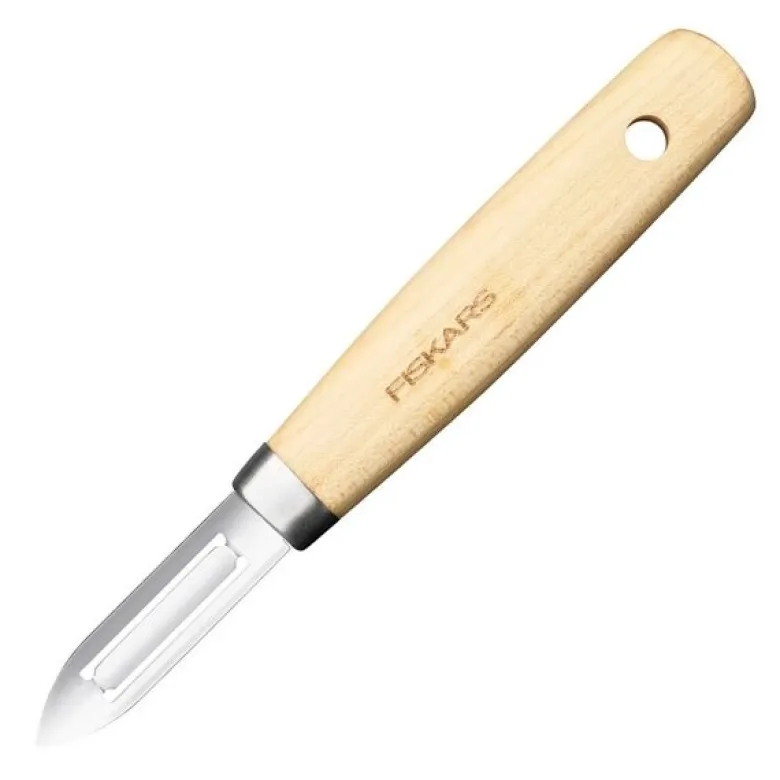 Folken skreller fast blad 17 cm tre/stål