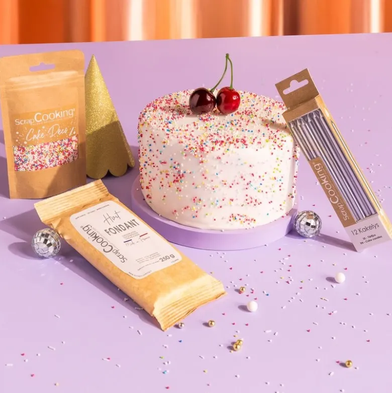 Fondant 250 g hvit