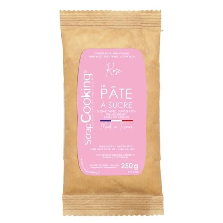Fondant 250 g rosa