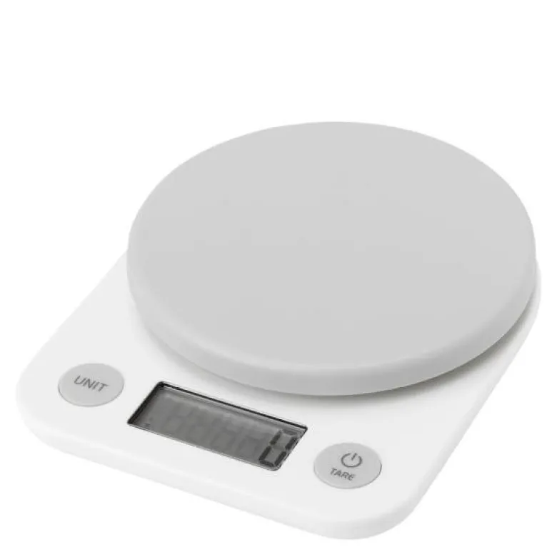 FOODIE kjøkkenvekt 0,5 kg hvit