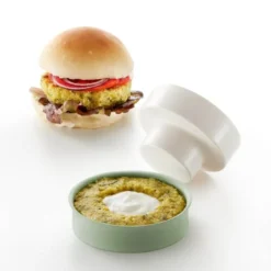 Form for grønnsaksburger 11 cm grønn
