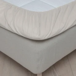 Formsydd laken 180x200 cm lys beige