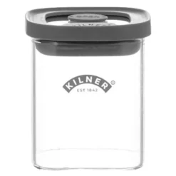 Fresh krydderkrukke 160 ml glass/grå