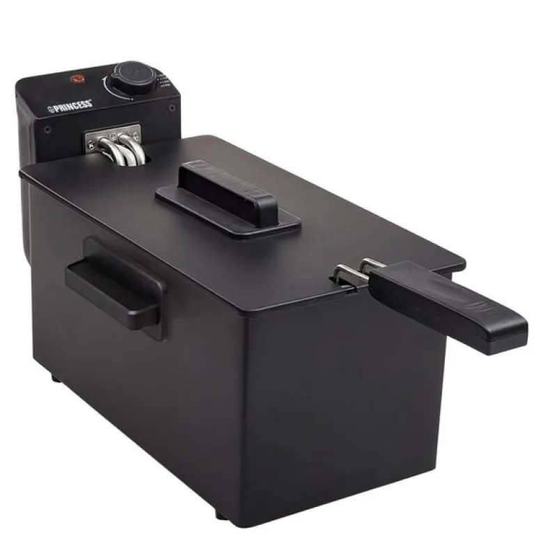 Frityrkoker 182727 3L 2000W svart rustfritt stål