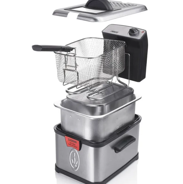 Frityrkoker Superior 3L 3200W rustfritt stål