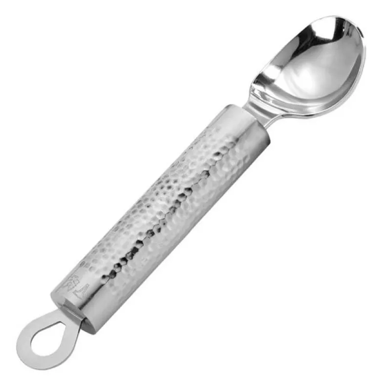 Frost isskje 22 cm blank stål
