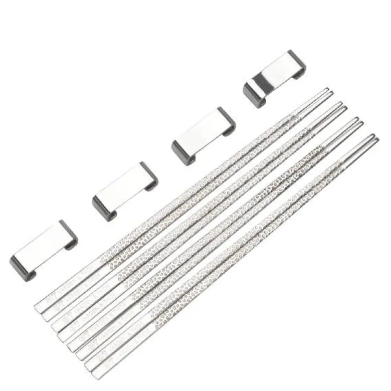 Frost Kito spisepinner 4 par med holder stål