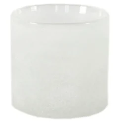 Frost lyslykt 12x12 cm white