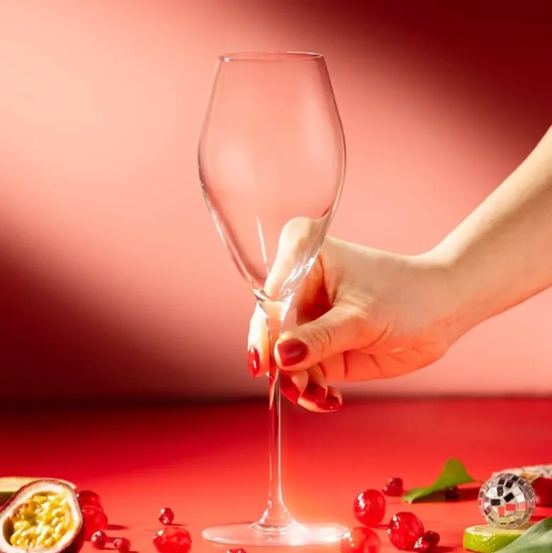 Fryd champagneglass 27 cl 4 stk klar