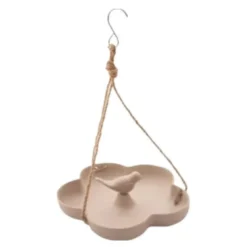 Fuglebad 23 cm taupe
