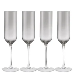 Fuumi champagneglass 22 cl 4 stk smoke