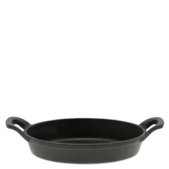 Garonne Mini støpejernspanne oval 2 grep 21x15 cm