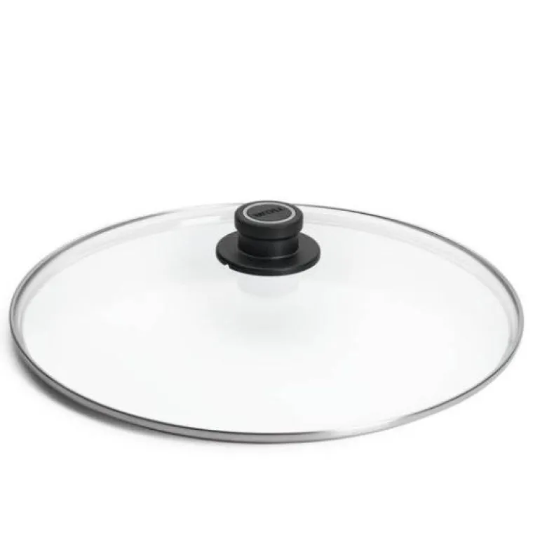Glasslokk med ventil 32 cm