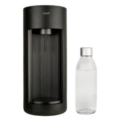 Glassy kullsyremaskin uten sylinder svart