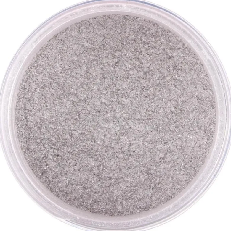 Glitterpulver sølvdryss 10g