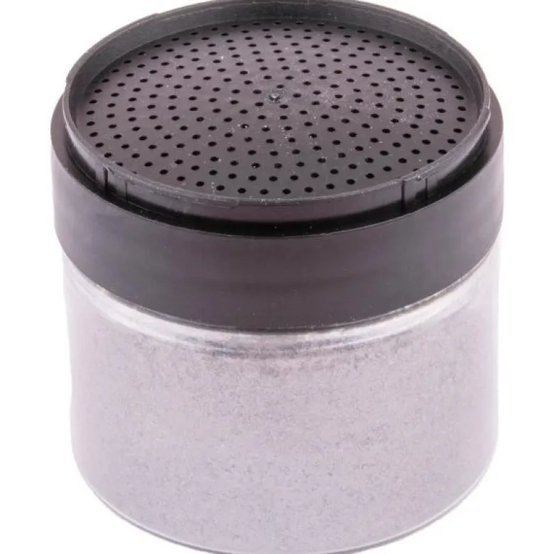 Glitterpulver sølvdryss 10g