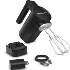 Go Cordless håndmikser 5KHMR762BM m/ batteri matt svart