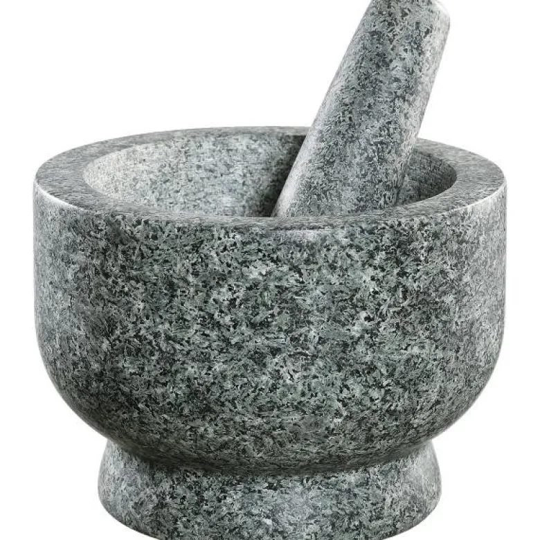 Goliath morter 18,5 cm granitt