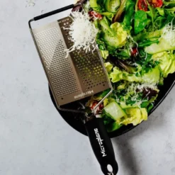 Gourmet Dual Blade rivjern dobbel fin/grov svart