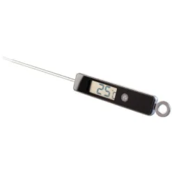 Grad steketermometer digital 26 cm svart