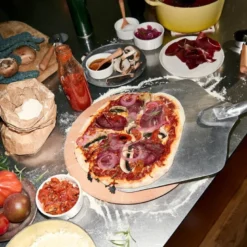 Grand Cru pizzabrett 35 cm og skjærer