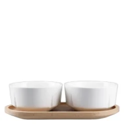 Grand Cru tapassett 19x10 cm 2 stk hvit