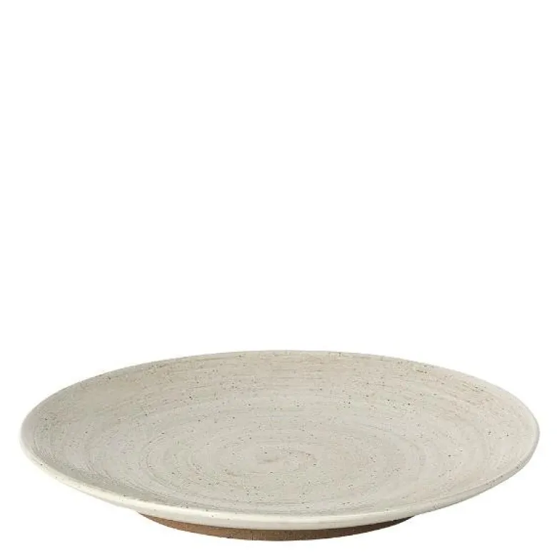 Grød desserttallerken 20 cm sand
