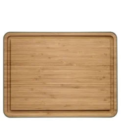 Green Tool bambusskjærefjøl med rille 39x28 cm