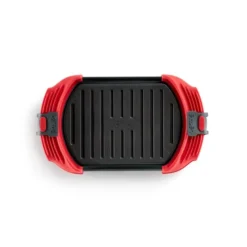Grill for mikrobølgeovn 26x15 cm rød