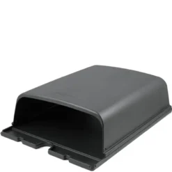Grillkuppel støpejern 39 cm svart