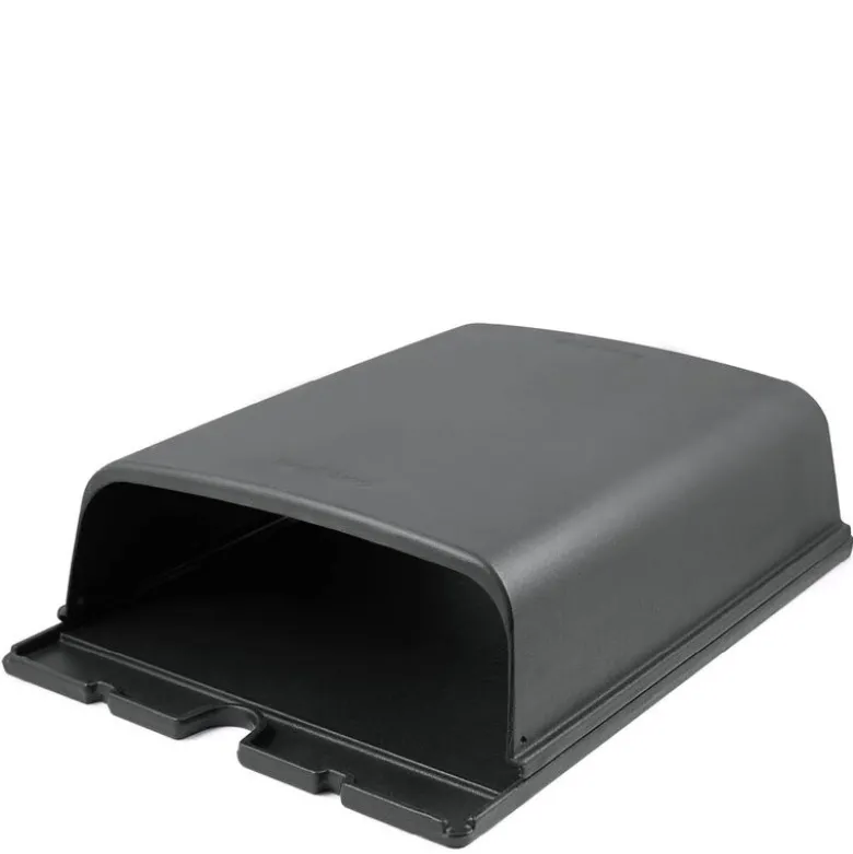 Grillkuppel støpejern 39 cm svart