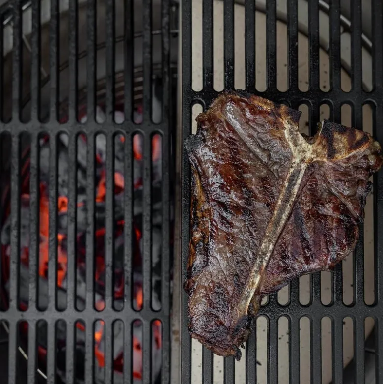 Grillrist halvmåne støpejern til Midi 21 & Large