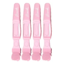 Grip hårklype 4 stk rosa