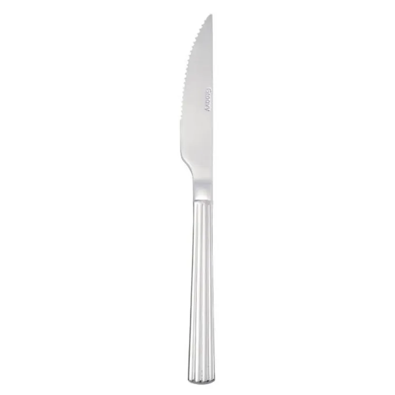 Groovy biffkniv 22,8 cm stål