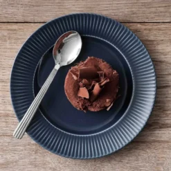 Groovy dessertskje polert