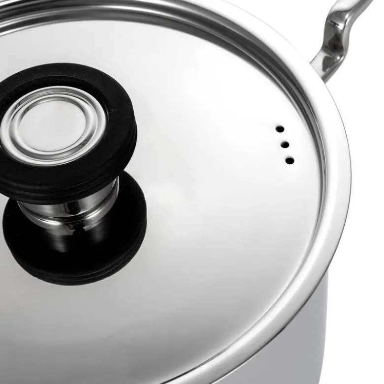 316 grytesett 3 deler 16/18/20 cm rustfritt stål