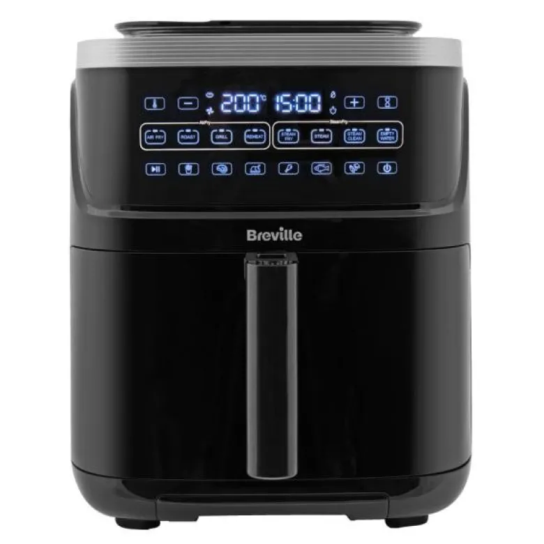 Halo steam airfryer 7,5L svart