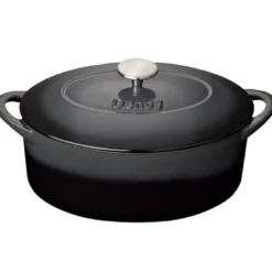 Halo støpejernsgryte 28 cm svart