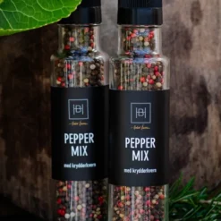 Halvor Bakke peppermix 140g svart